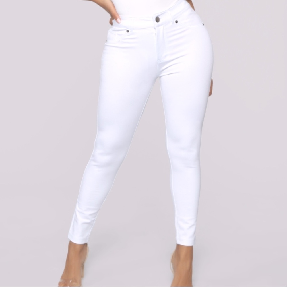Fashion Nova white pants